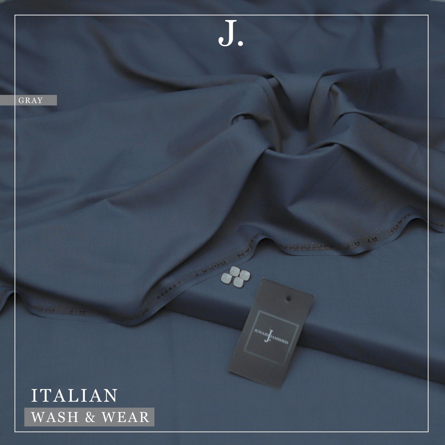 Junaid Jamshed Italian Silk Wash & Wear-BF