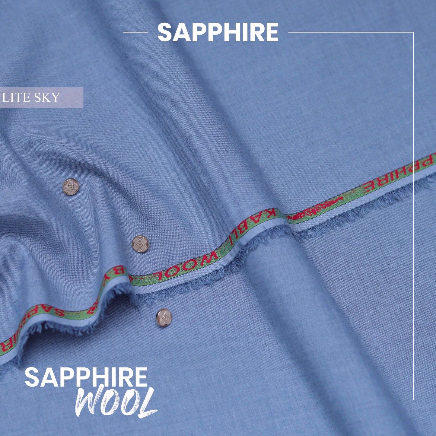 SAPPHIRE Men’s Luxury Wool-BF