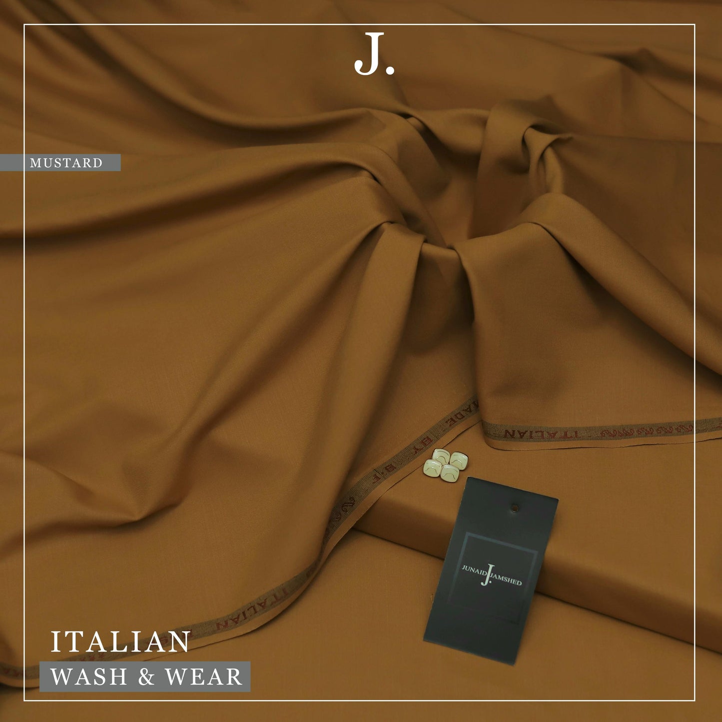 Junaid Jamshed Italian Silk Wash & Wear-BF