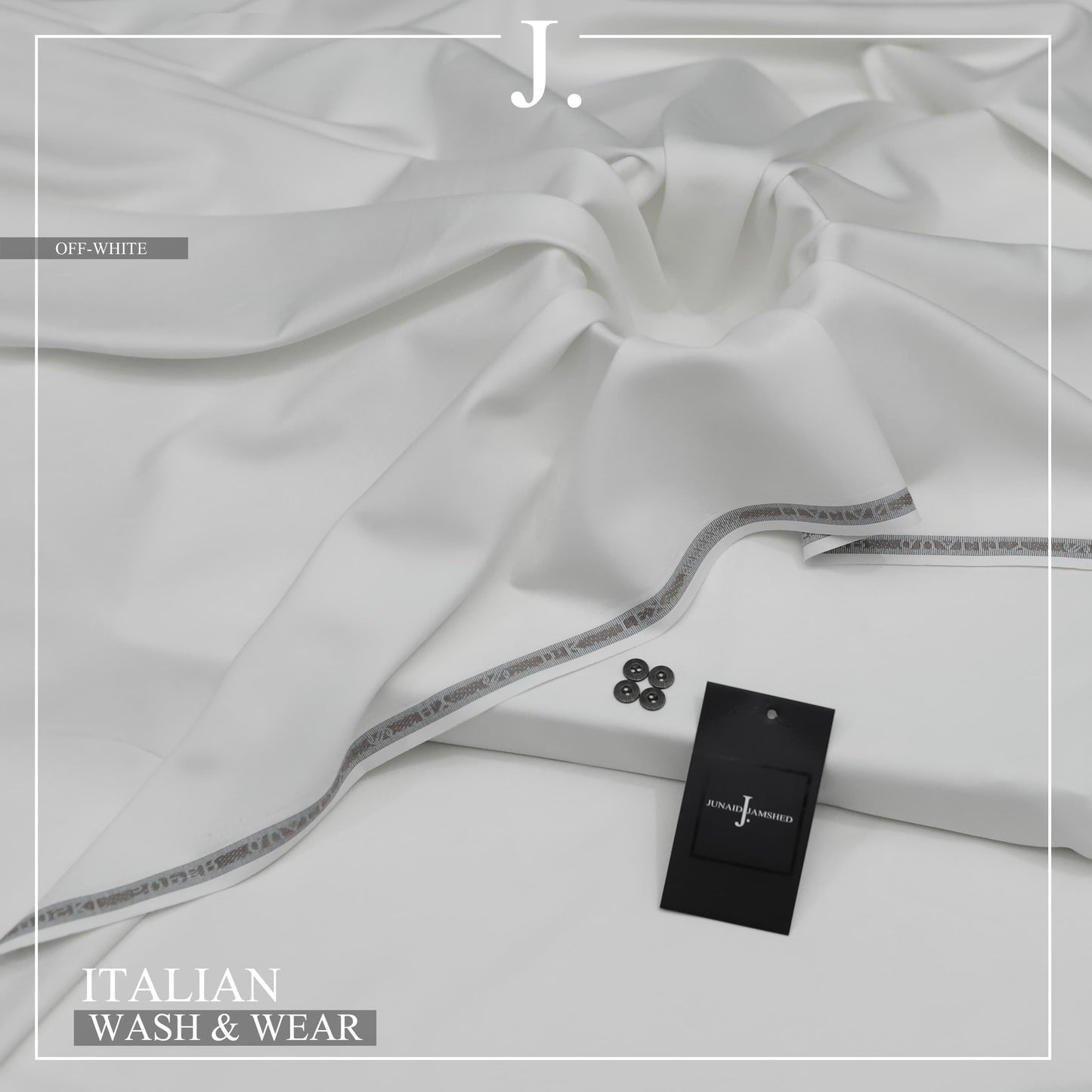 Junaid Jamshed Italian Silk Wash & Wear-BF