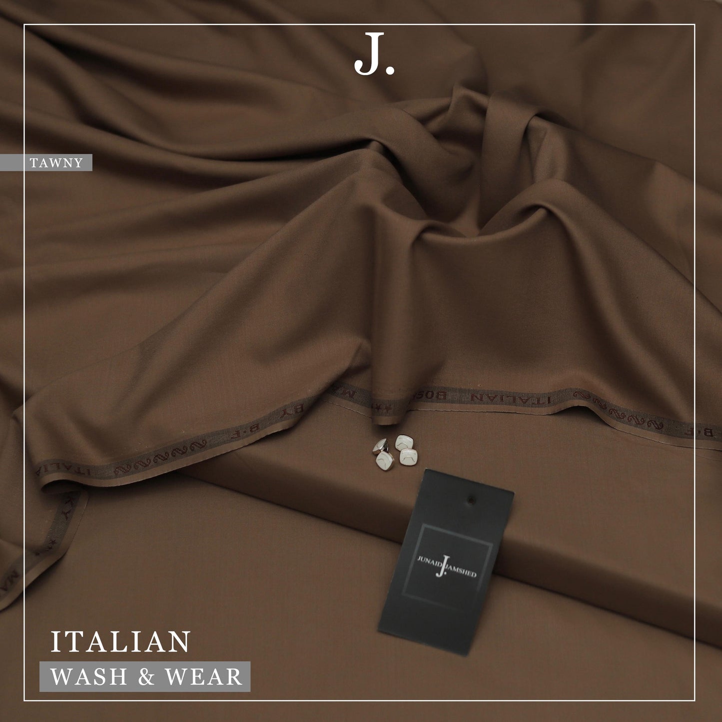 Junaid Jamshed Italian Silk Wash & Wear-BF