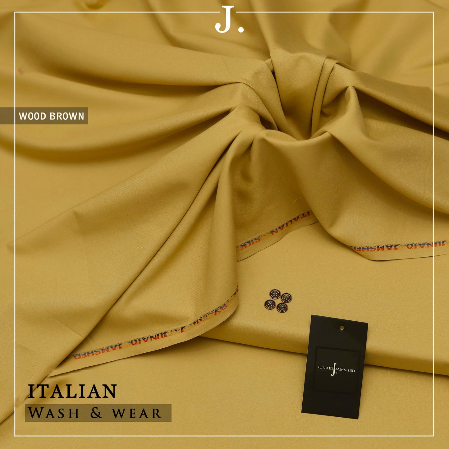 Junaid Jamshed Italian Silk Wash & Wear-BF